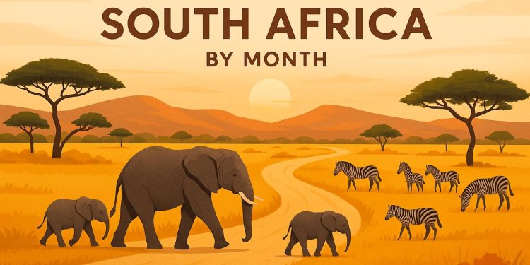 Best Wildlife Drives in South Africa by Month