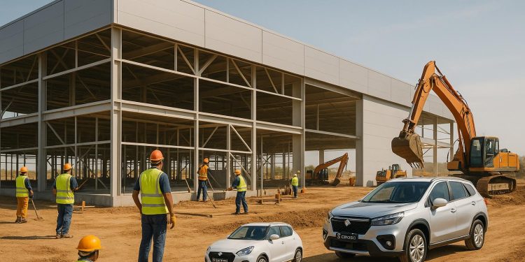 Suzuki SA begins construction of new logistics hub in Gauteng