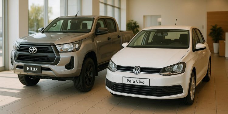 Toyota Hilux vs VW Polo Vivo: Sales Comparison 2025
