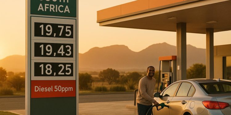 South Africa fuel prices drop this November - official government update