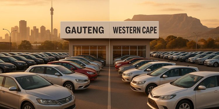 Gauteng vs. Western Cape: Used Car Price Comparison