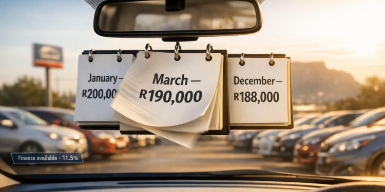 Seasonal Price Trends in South Africa's Used Car Market